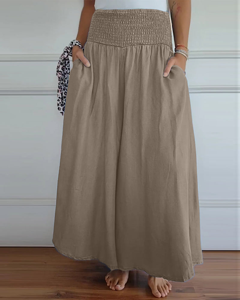 Leora - Comfy Wide-Leg Trousers