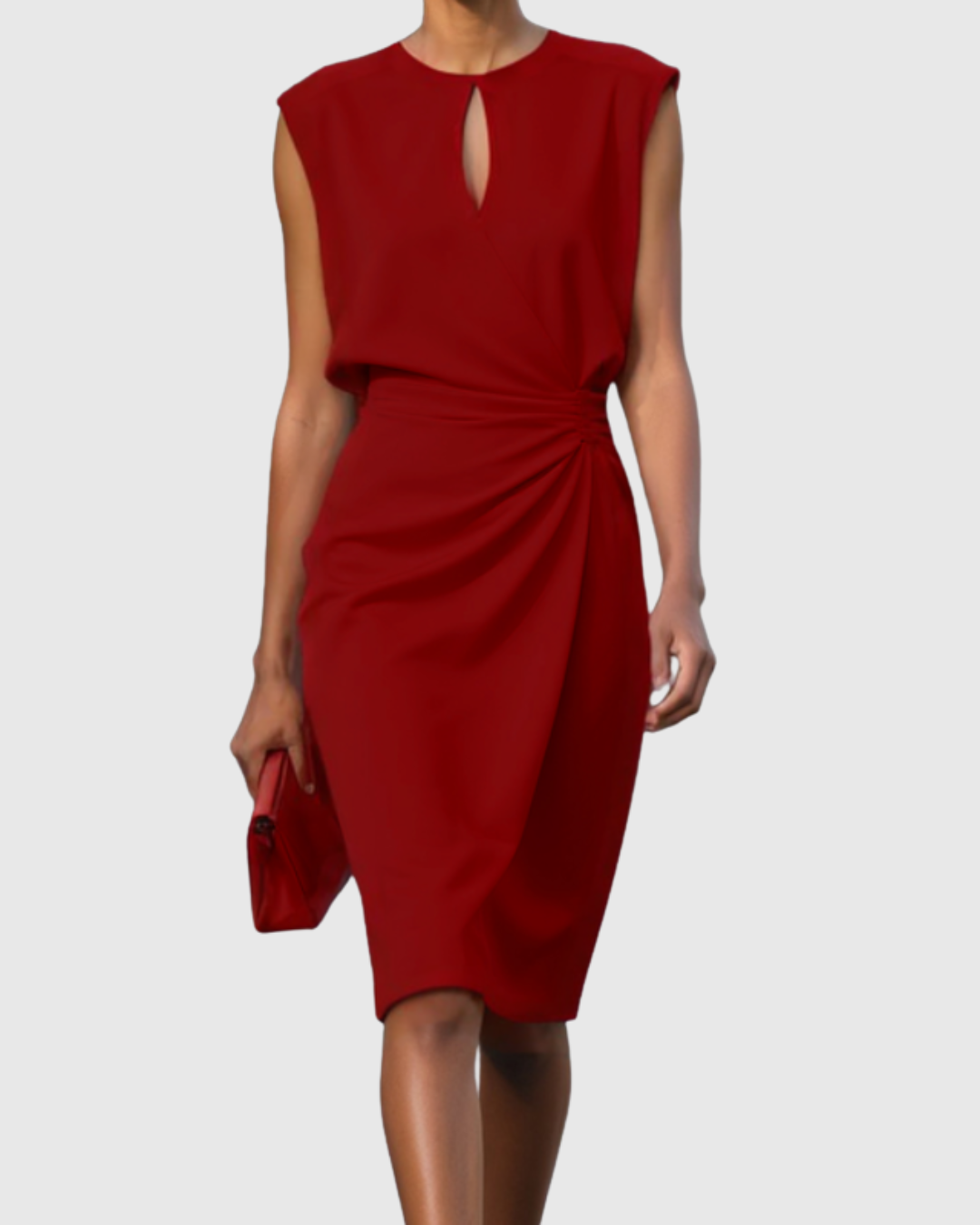 ANNA | GATHERED WAIST DRESS