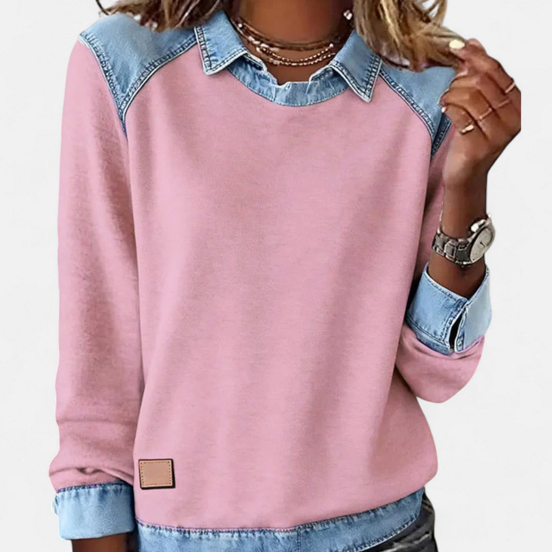 LAYLA | REFINED COLLARED SWEATER