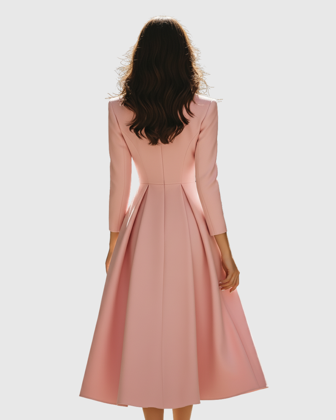 CERYTH | PLEATED BLAZER MIDI DRESS