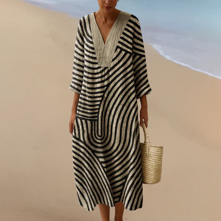 Sienna | MONOCHROME MAXI DRESS