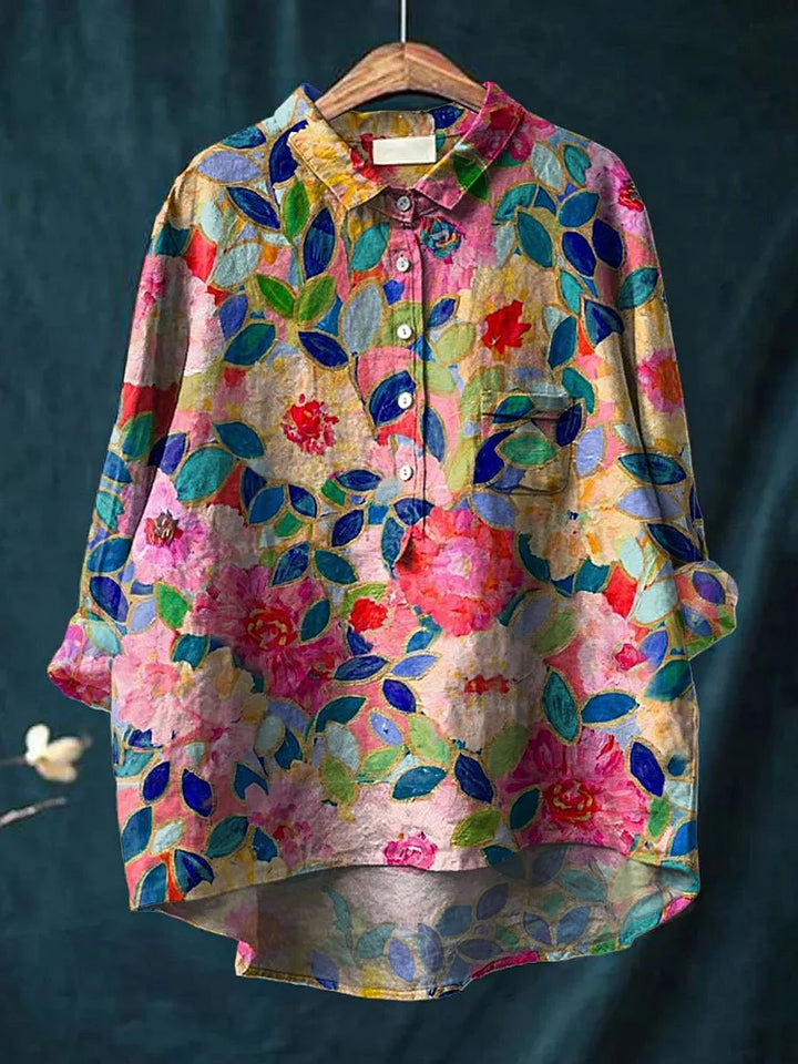 Evelyn | Brooks Playful Print Blouse