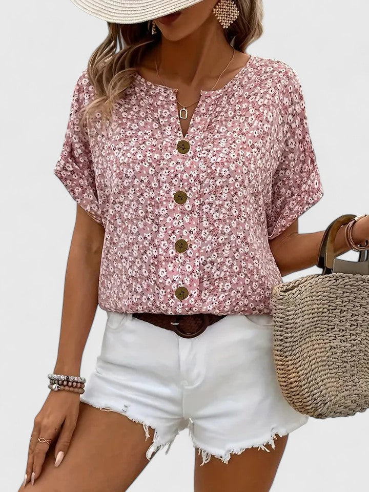 SABINE | VINTAGE FLORAL TOP