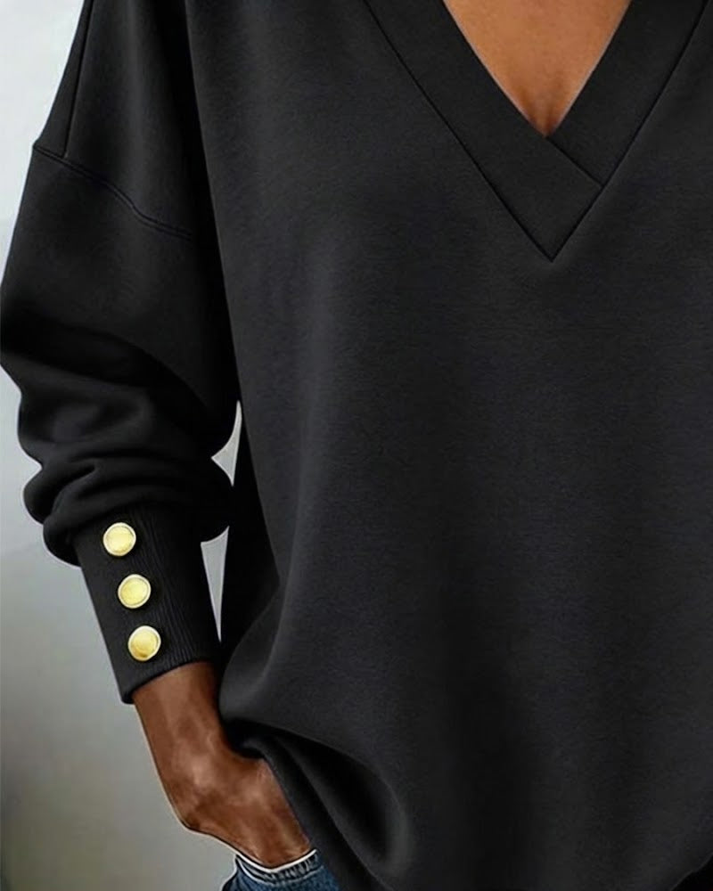Serena | Stylish V-Neck Top