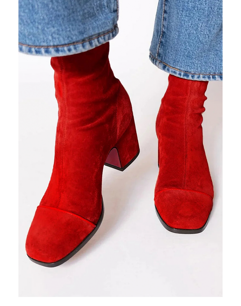 Saylor | Square-Toe Ankle Boots