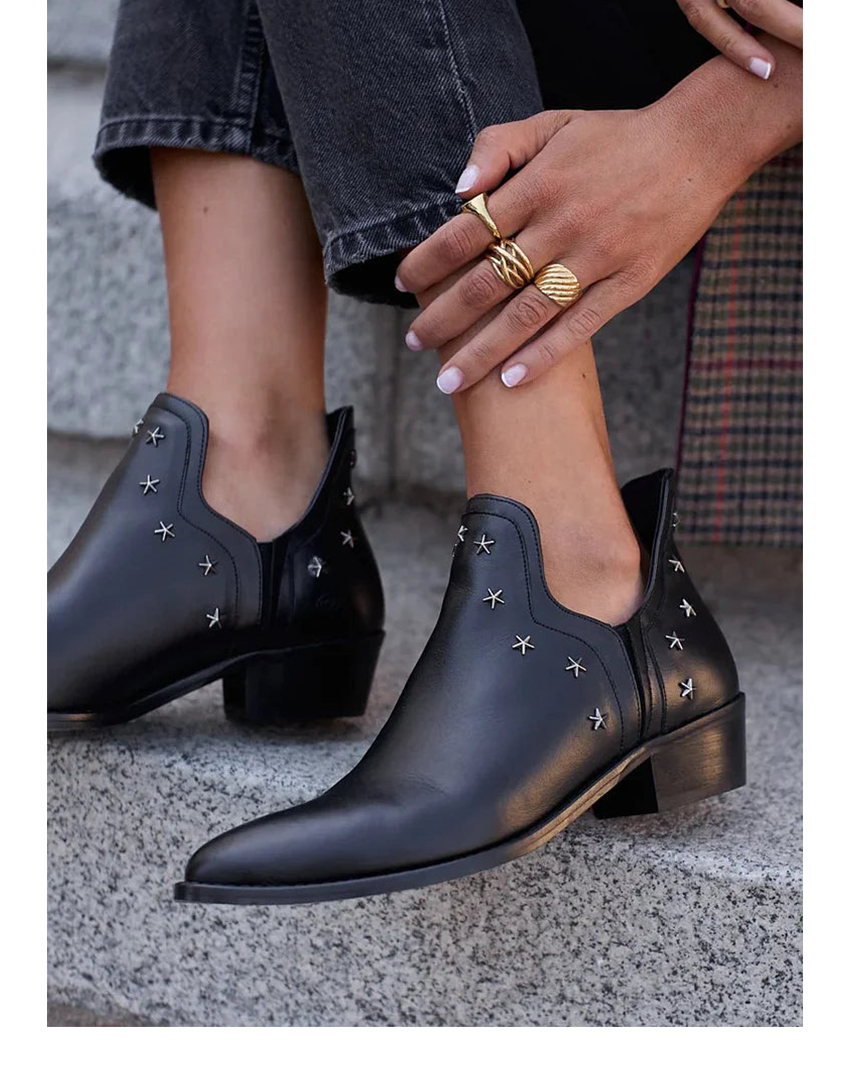Brielle | Starry Ankle Boots