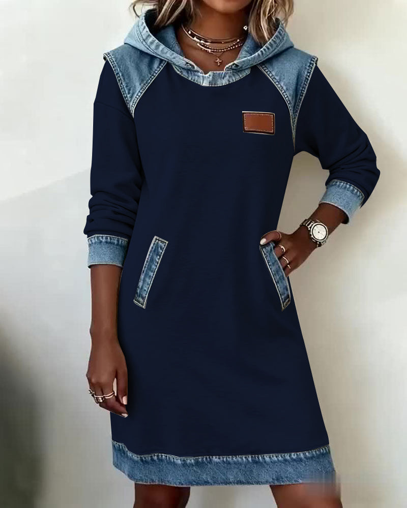 VERA | RELAXED HOODED DRESS
