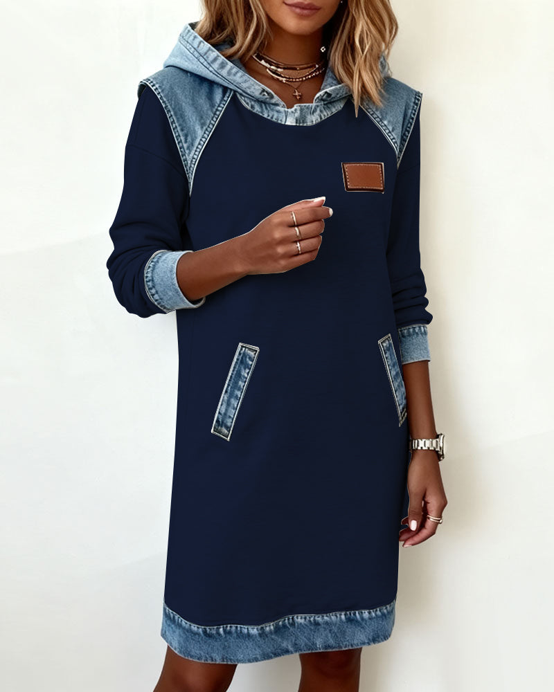 VERA | RELAXED HOODED DRESS