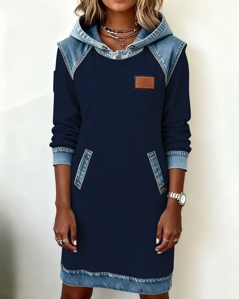 VERA | RELAXED HOODED DRESS