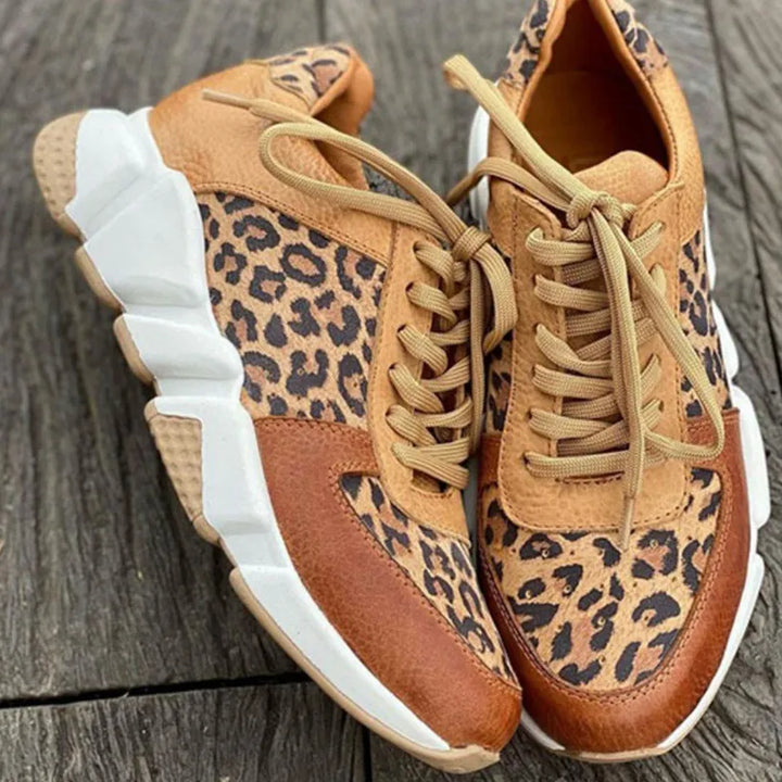 Scarlett | Comfortable Leopard Sneakers