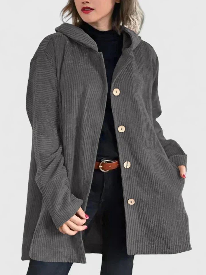 LINDA | COZY HOODED JACKET
