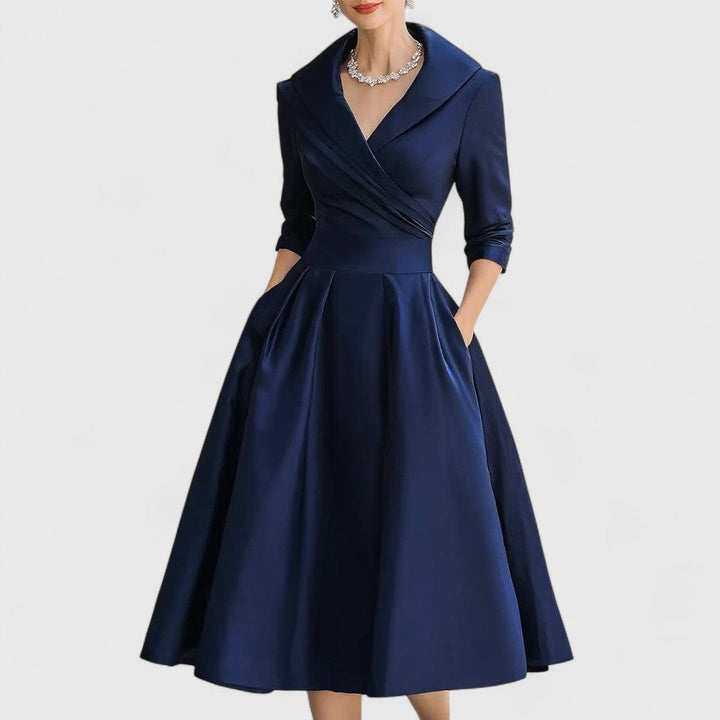 MADELINE | WRAP MIDI DRESS