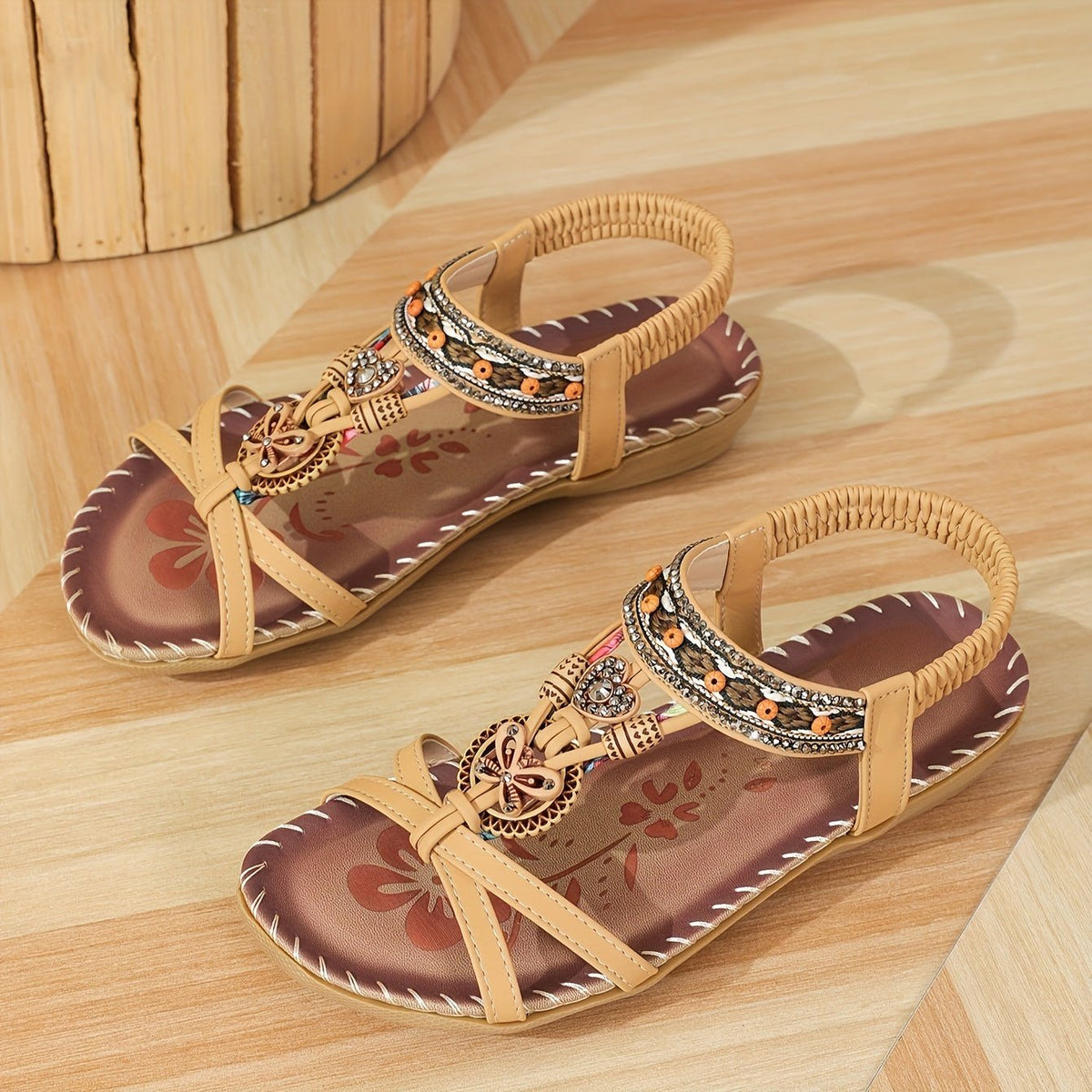 Allison | Boho Flat Sandals