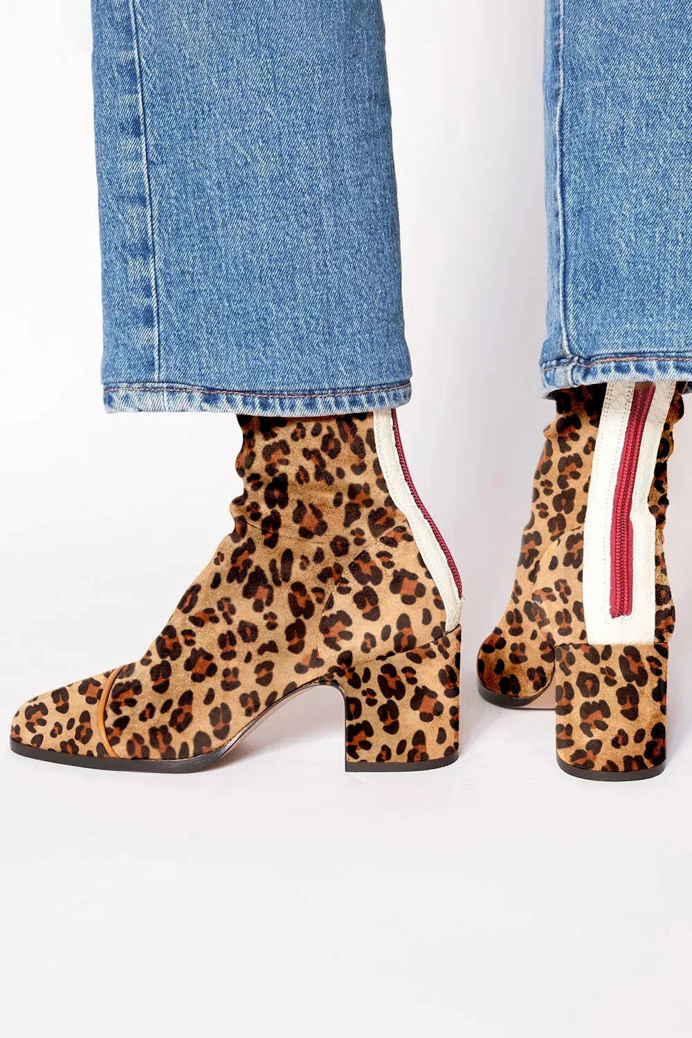 Natalie PRINTED ANKLE BOOT
