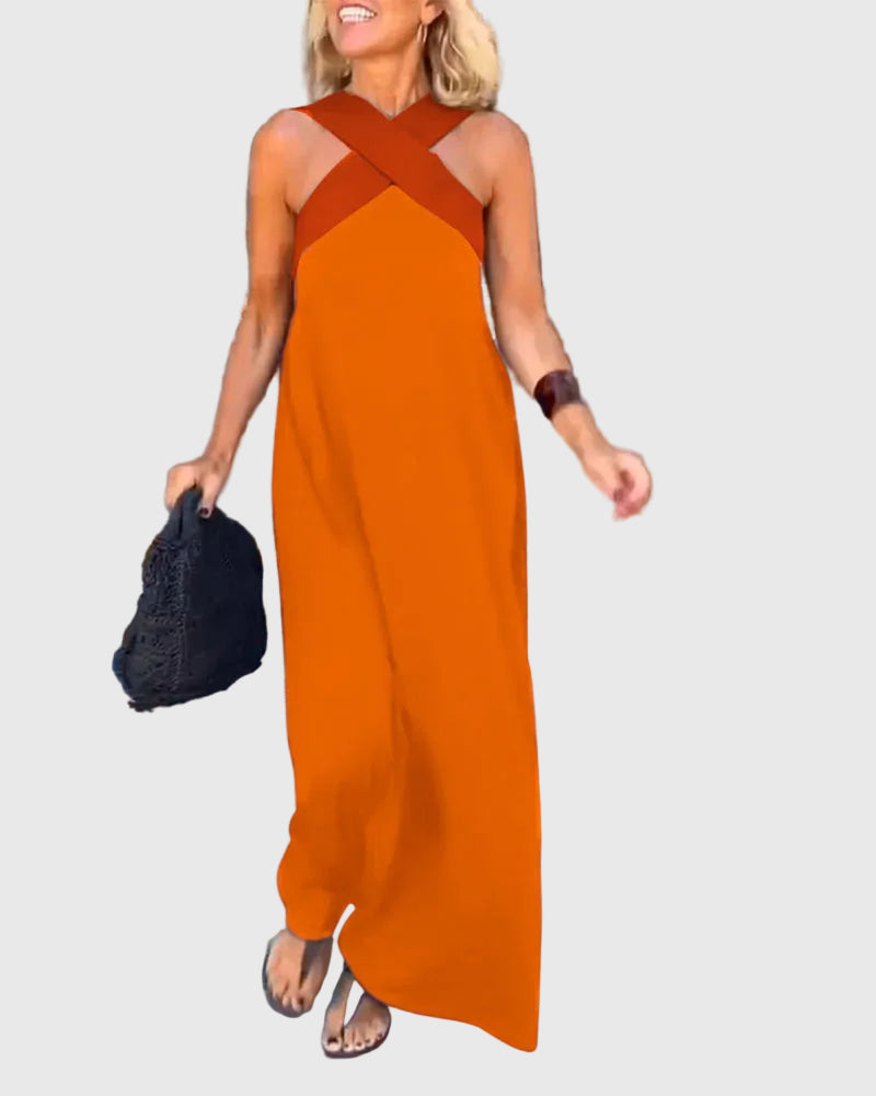 Evelyn | Graceful Flowing Maxi Dress