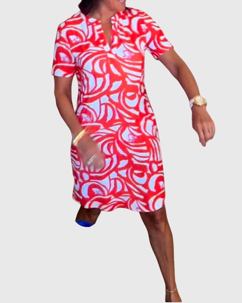 ELLE | EFFORTLESS A-LINE DRESS