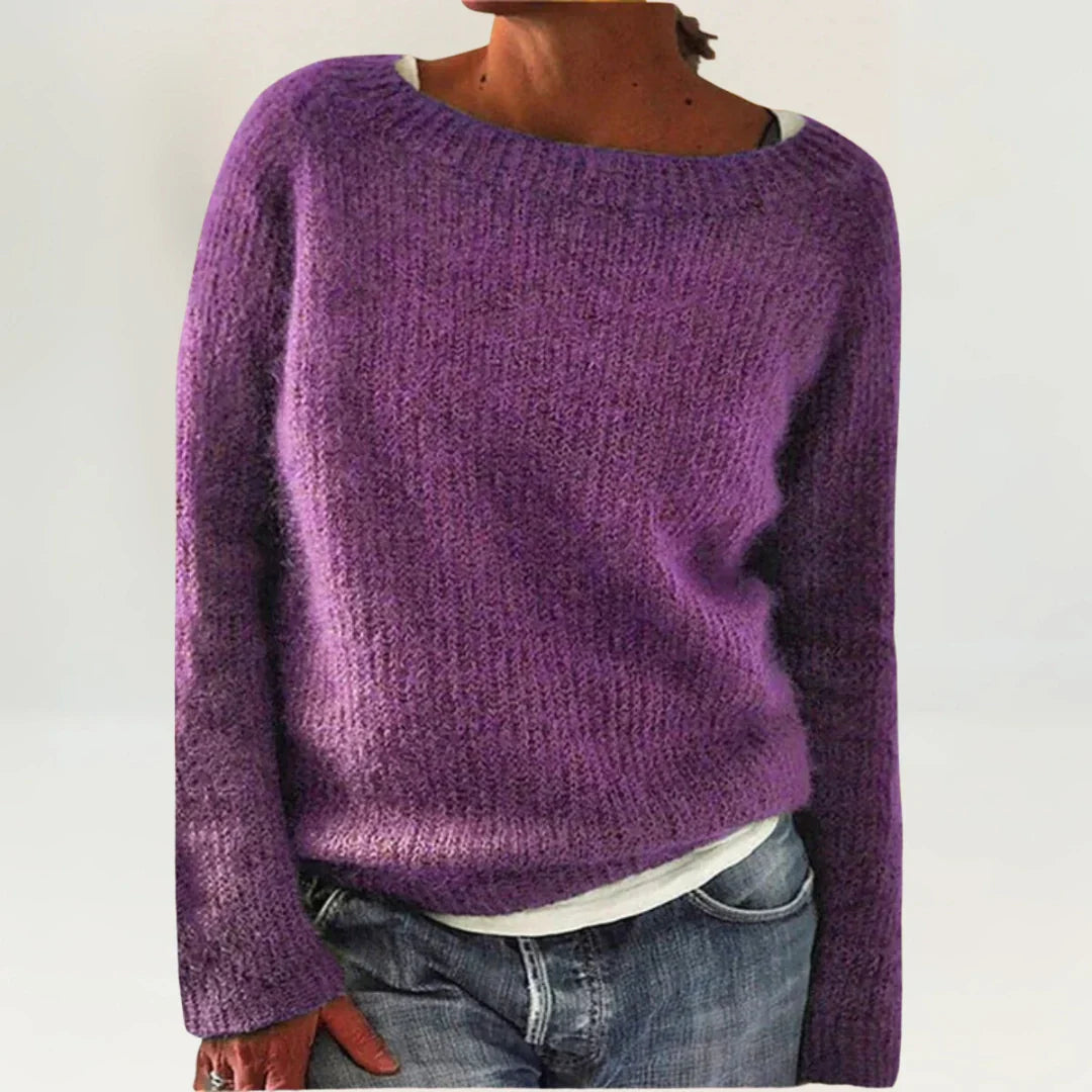 SUZY | COZY SWEATER PURPLE
