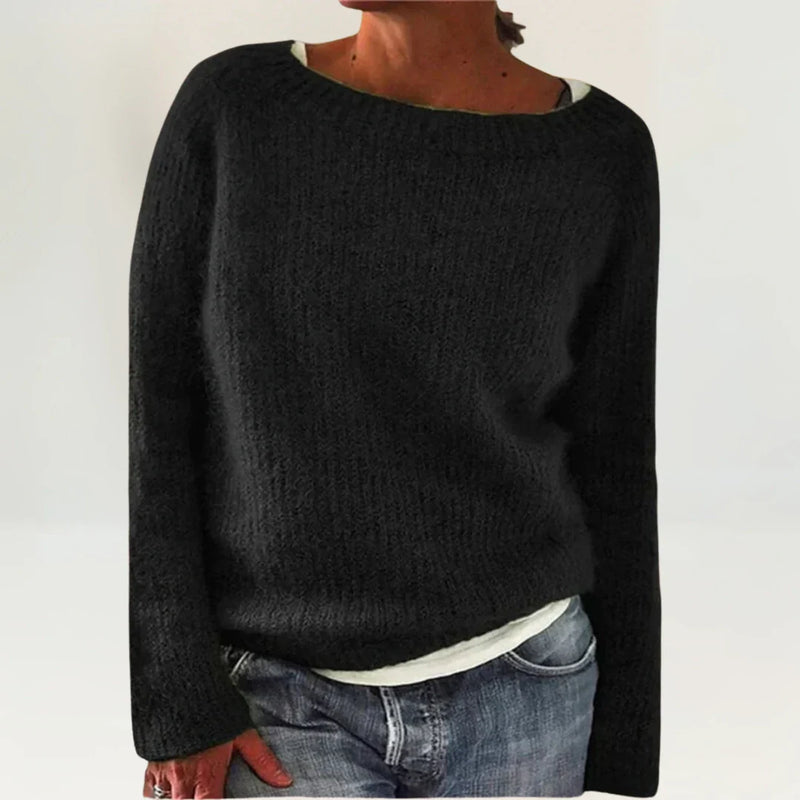 SUZY | COZY SWEATER BLACK
