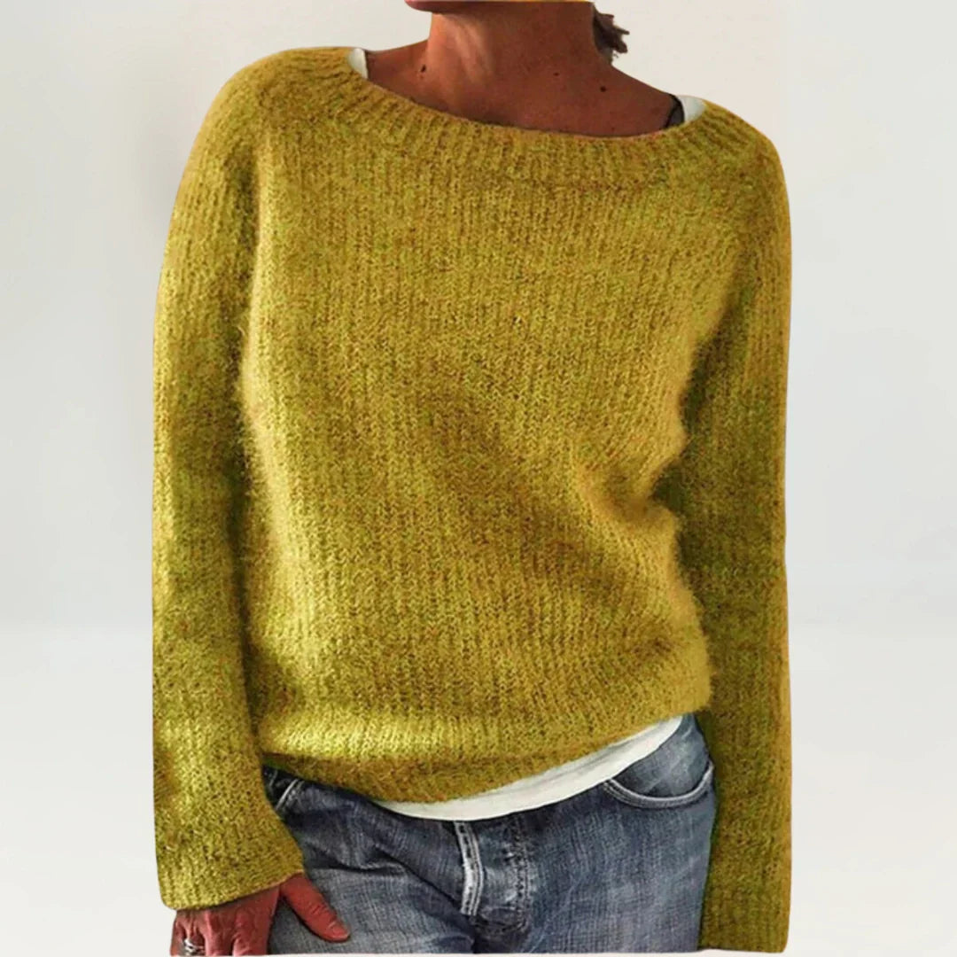 SUZY | COZY SWEATER YELLOW