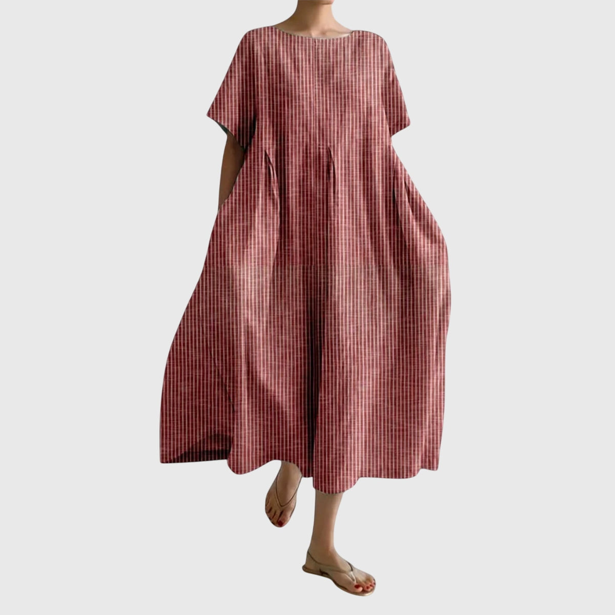 ISABELL | VERTICAL STRIPE DRESS