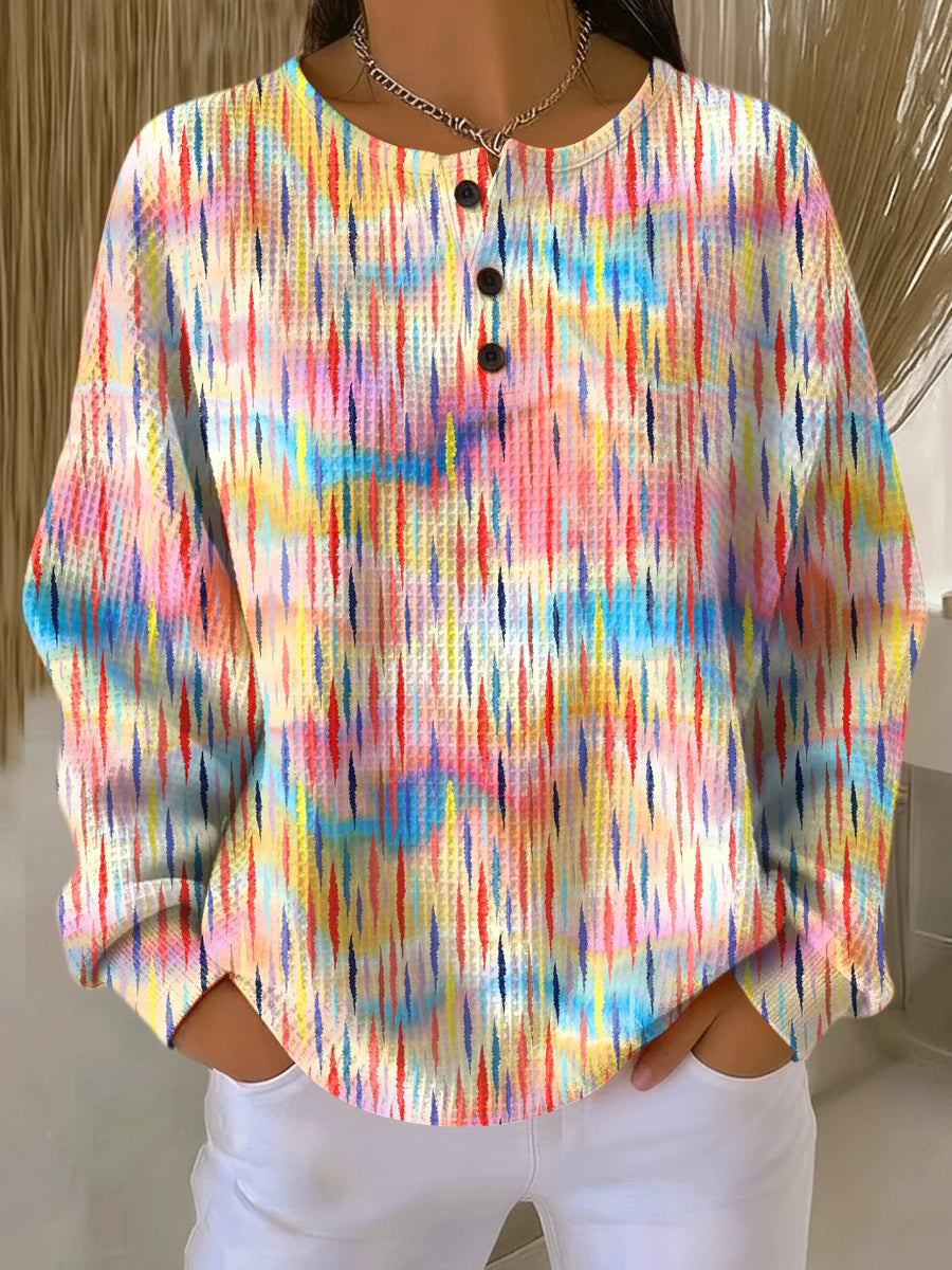 Sofia | Colorful Rain Drop Themed Shirt
