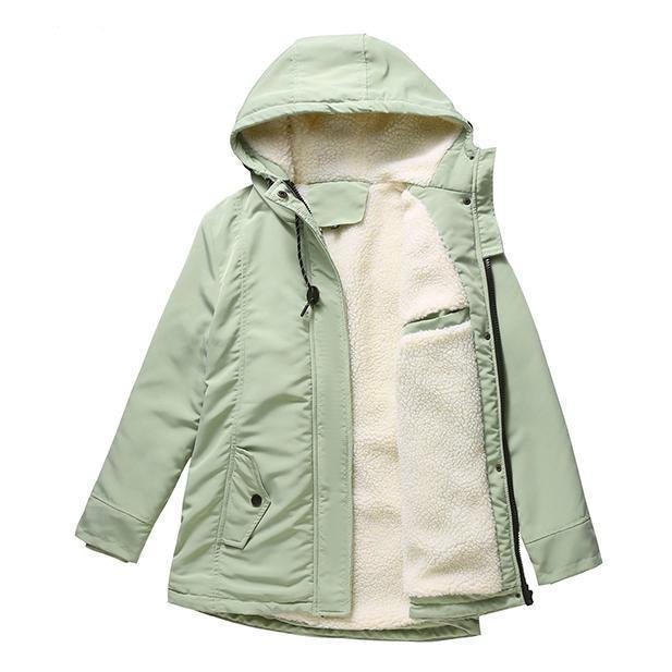 HELEN | QUILTED HOODED COAT