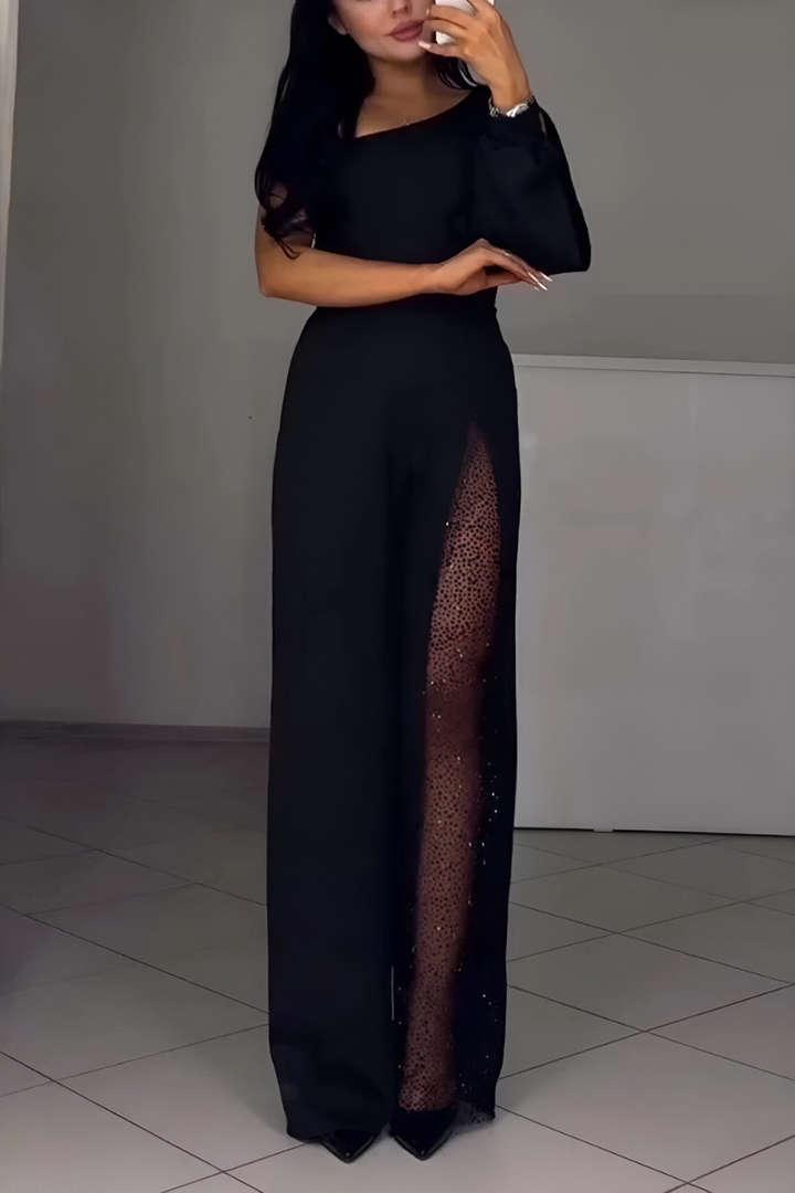 HARPER | MODERN WIDE-LEG JUMPSUIT