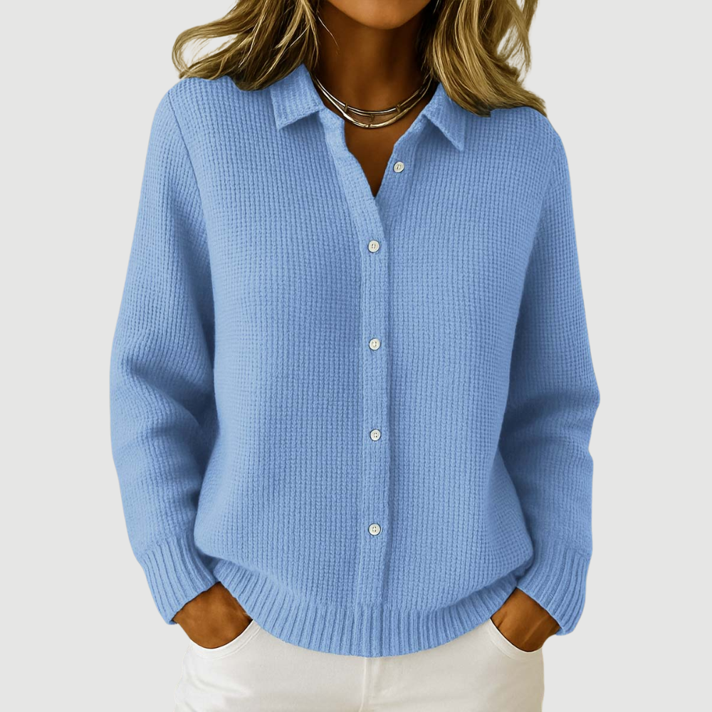 MAEVE | SOFT COLLARED KNIT