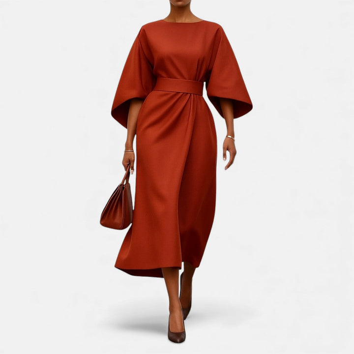 MARIA | SATIN MAXI DRESS