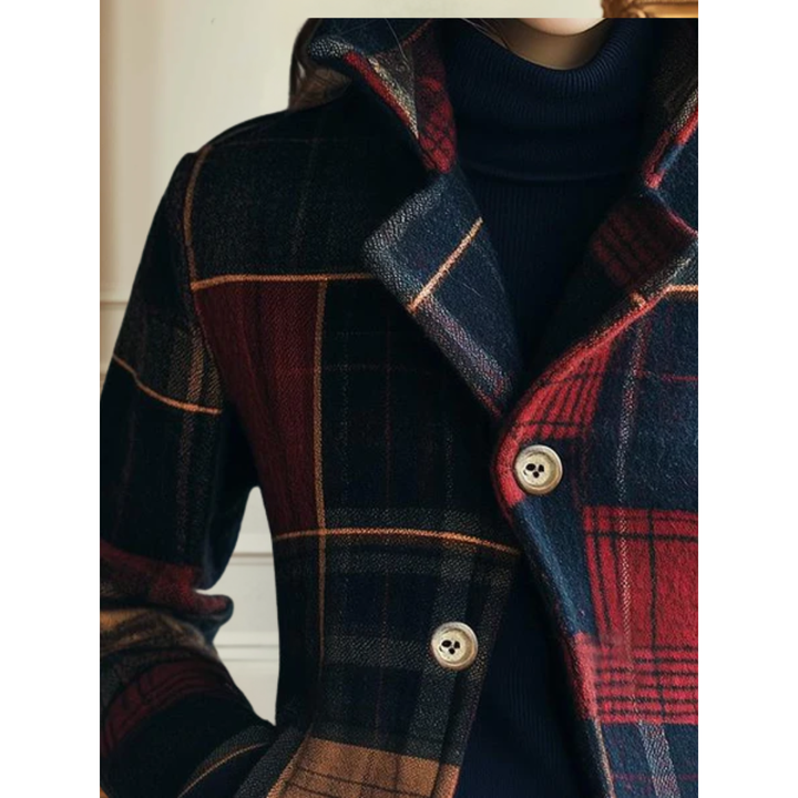 KYRA | TAILORED PLAID JACKET