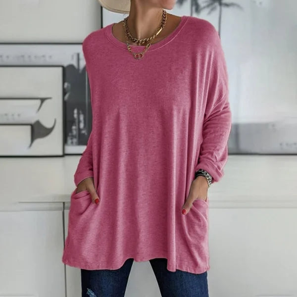 Avery | Relaxed Long Sleeve Top