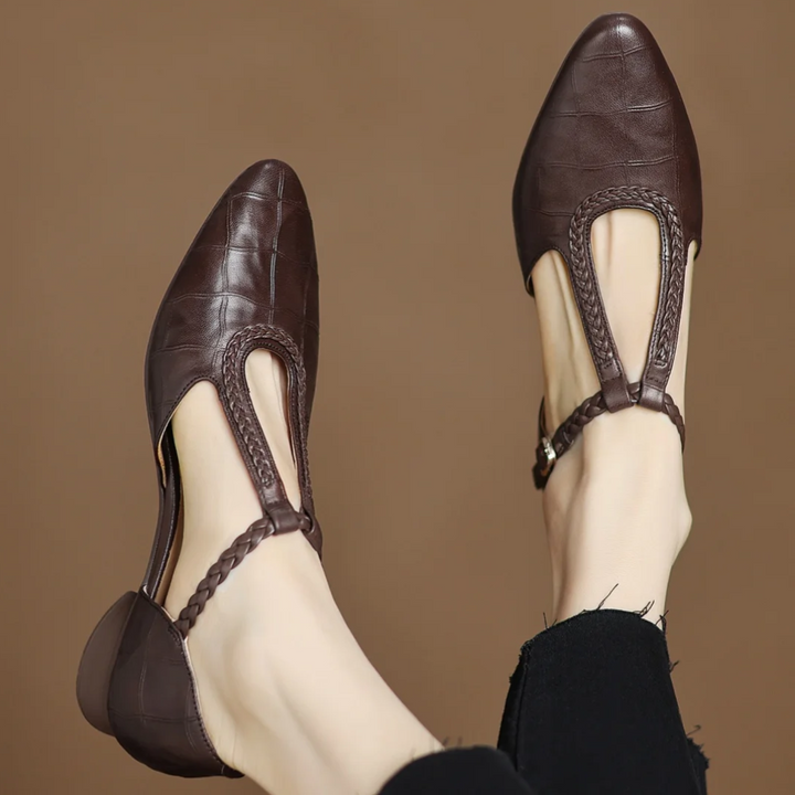 Emma | Leather Mary Janes