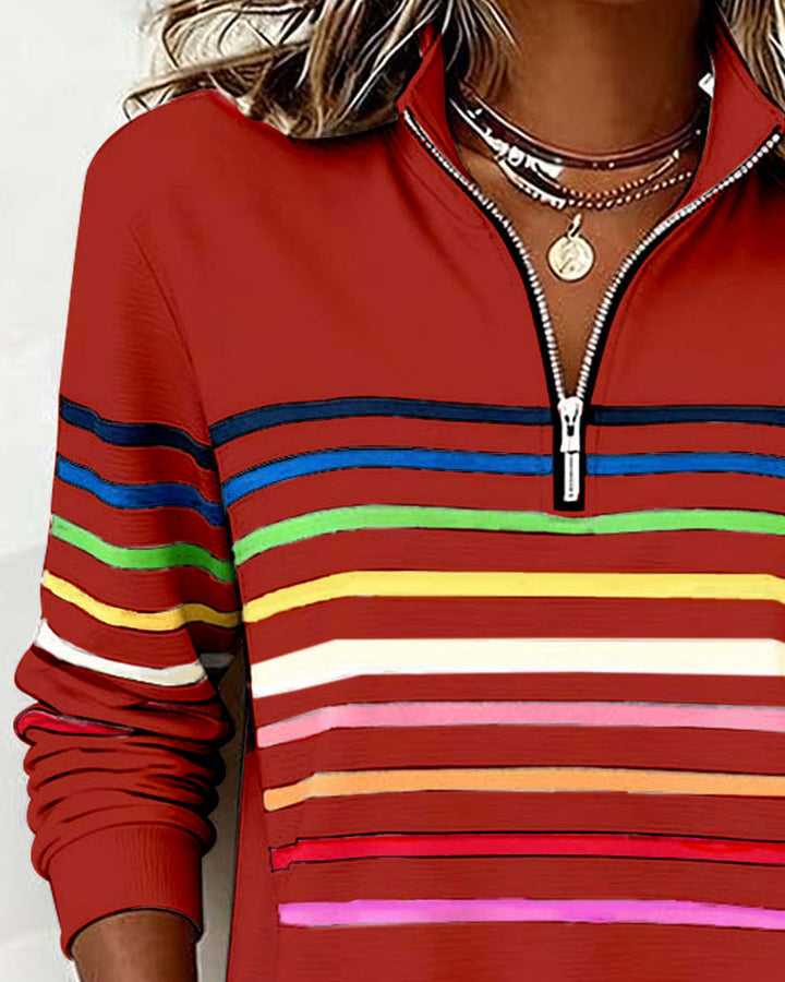 CASSIE | HALF-ZIP SWEATSHIRT