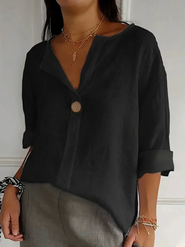 Hadley - Casual V-Neck Blouse