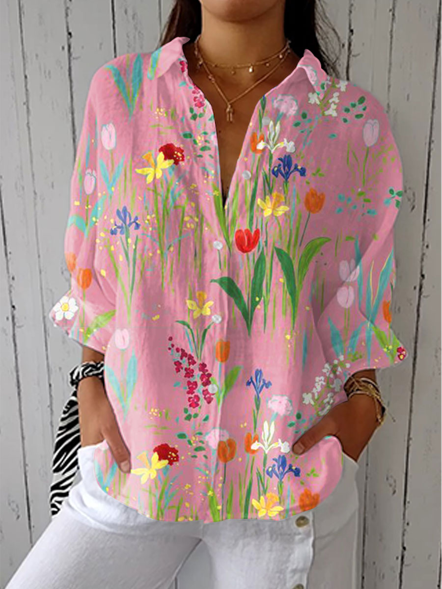 Nora | Spring Garden Blouse
