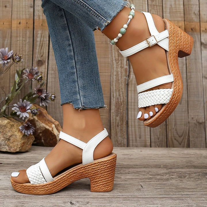 Delphine | Braided Sandals