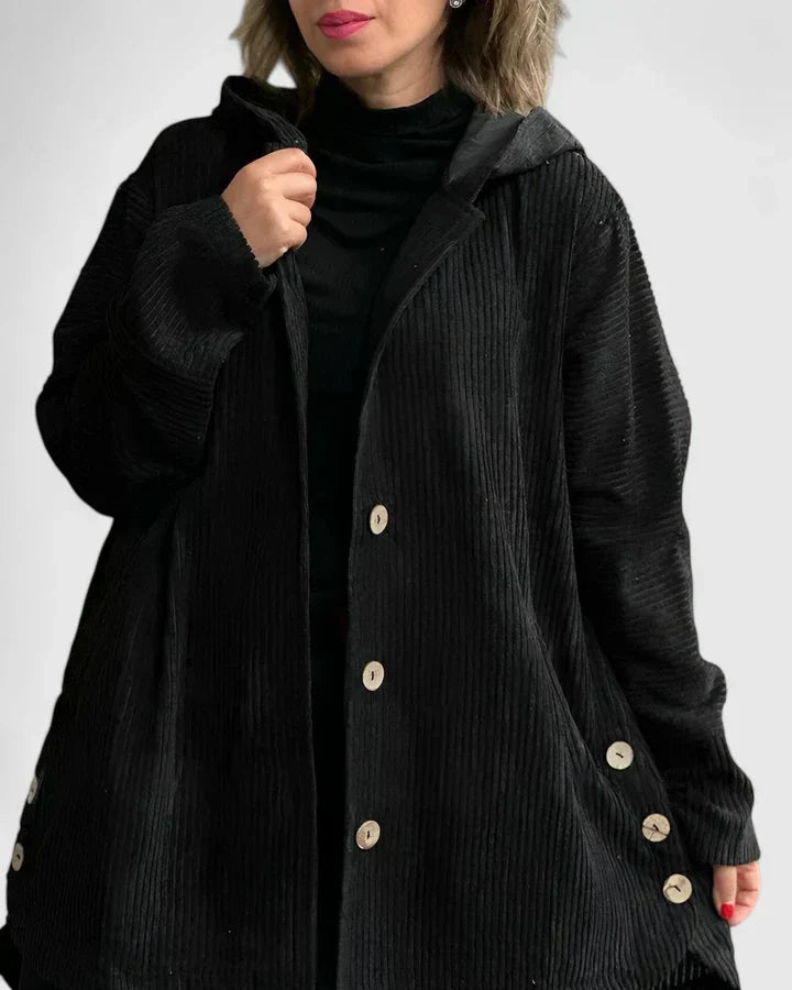 LINDA | COZY HOODED JACKET