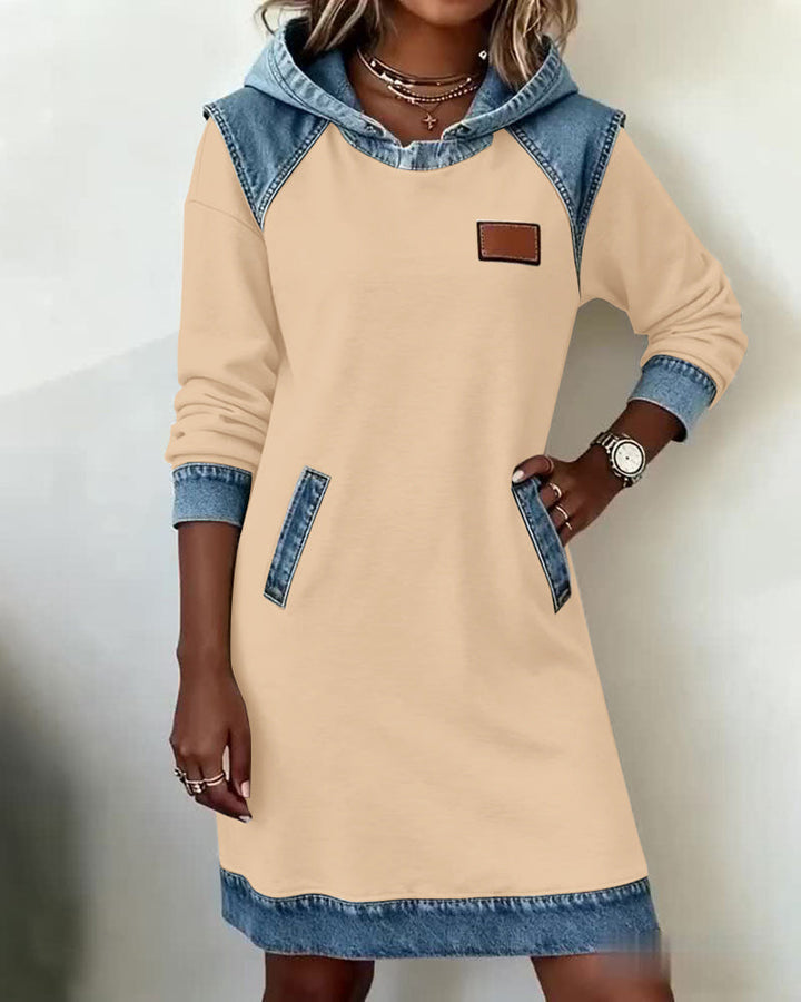 VERA | RELAXED HOODED DRESS