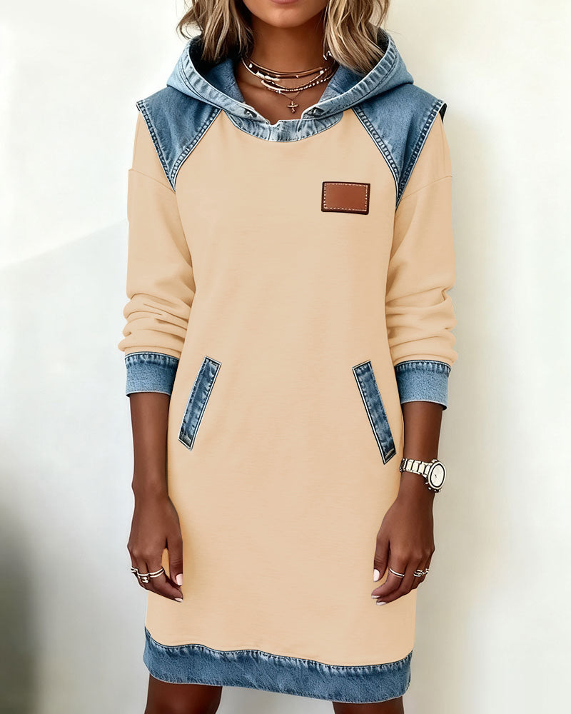 VERA | RELAXED HOODED DRESS