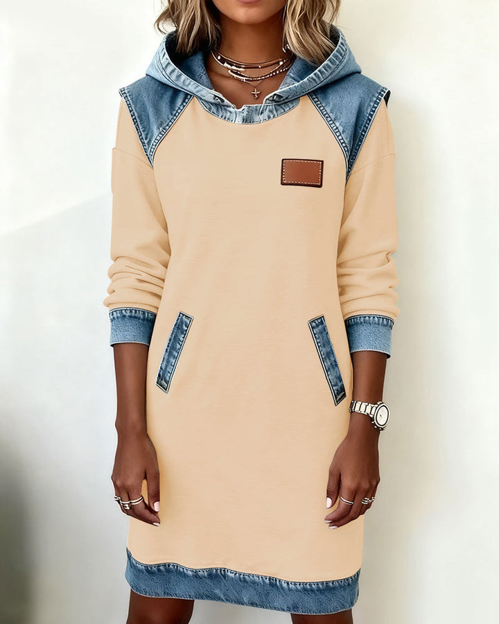VERA | RELAXED HOODED DRESS