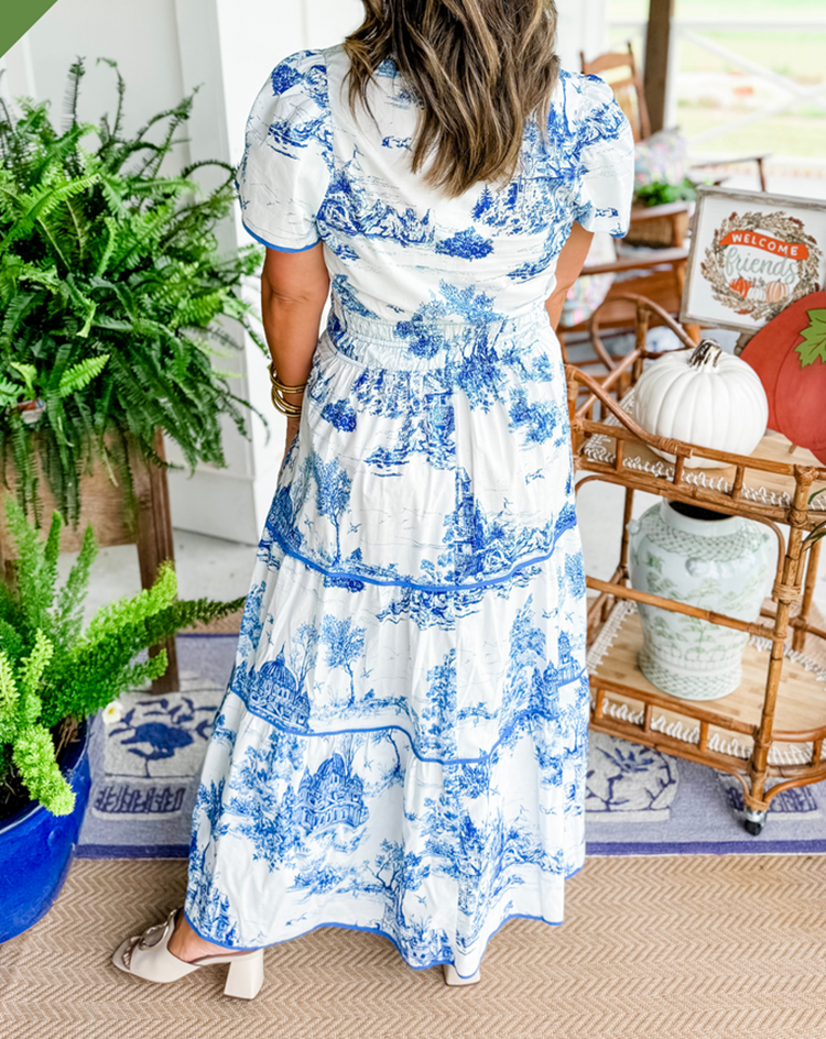 Isolde | Classic Toile Maxi