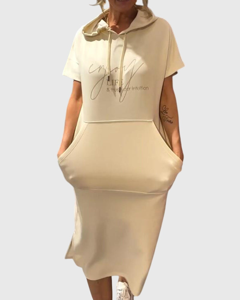 MARLOWE | EFFORTLESS HOODIE DRESS