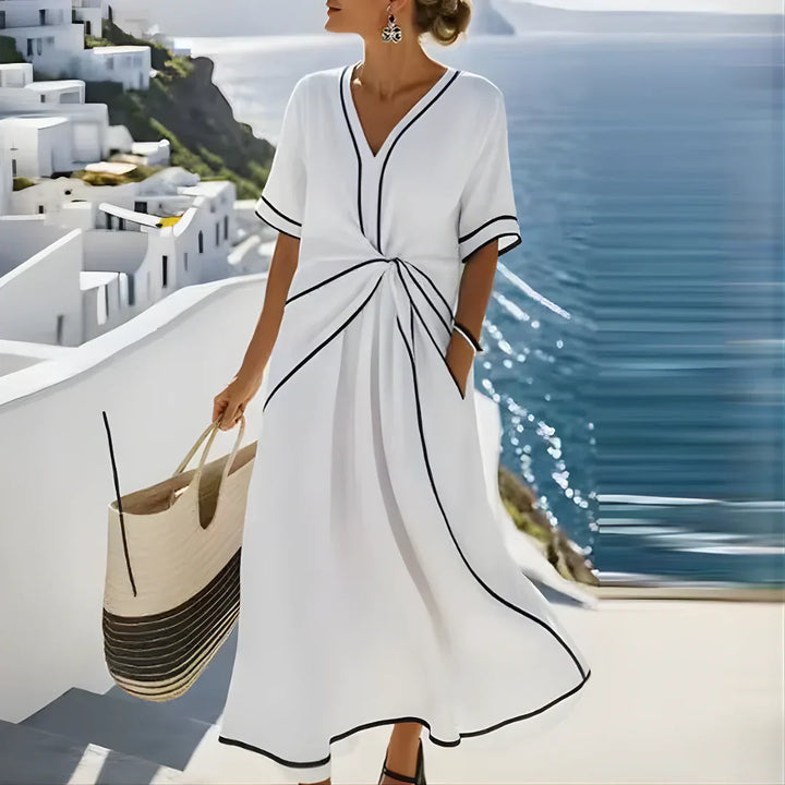 Isla Elegant Flattering Dress