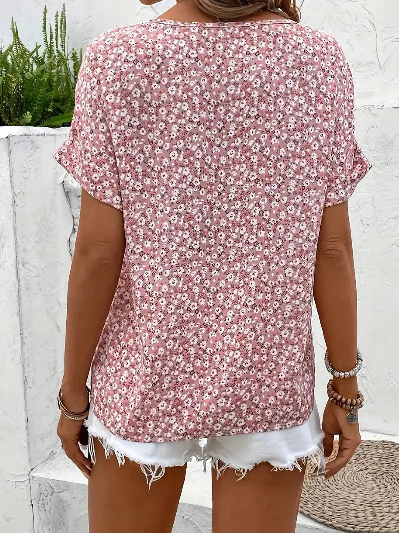 Anna | Wildflower Notch Blouse