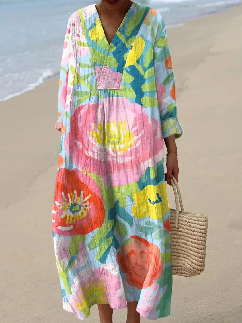 Tamsin - Cotton Dress Inspired by Artists