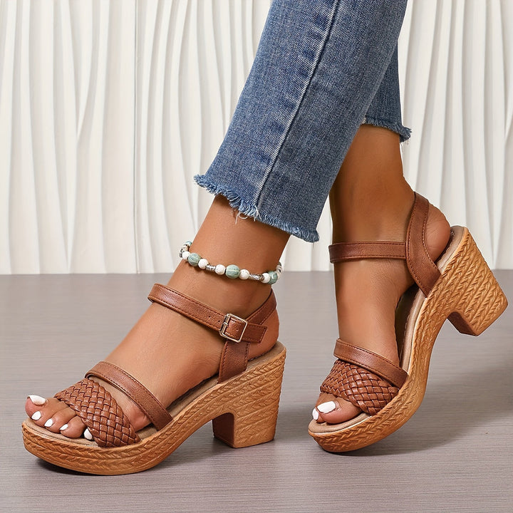 Delphine | Braided Sandals