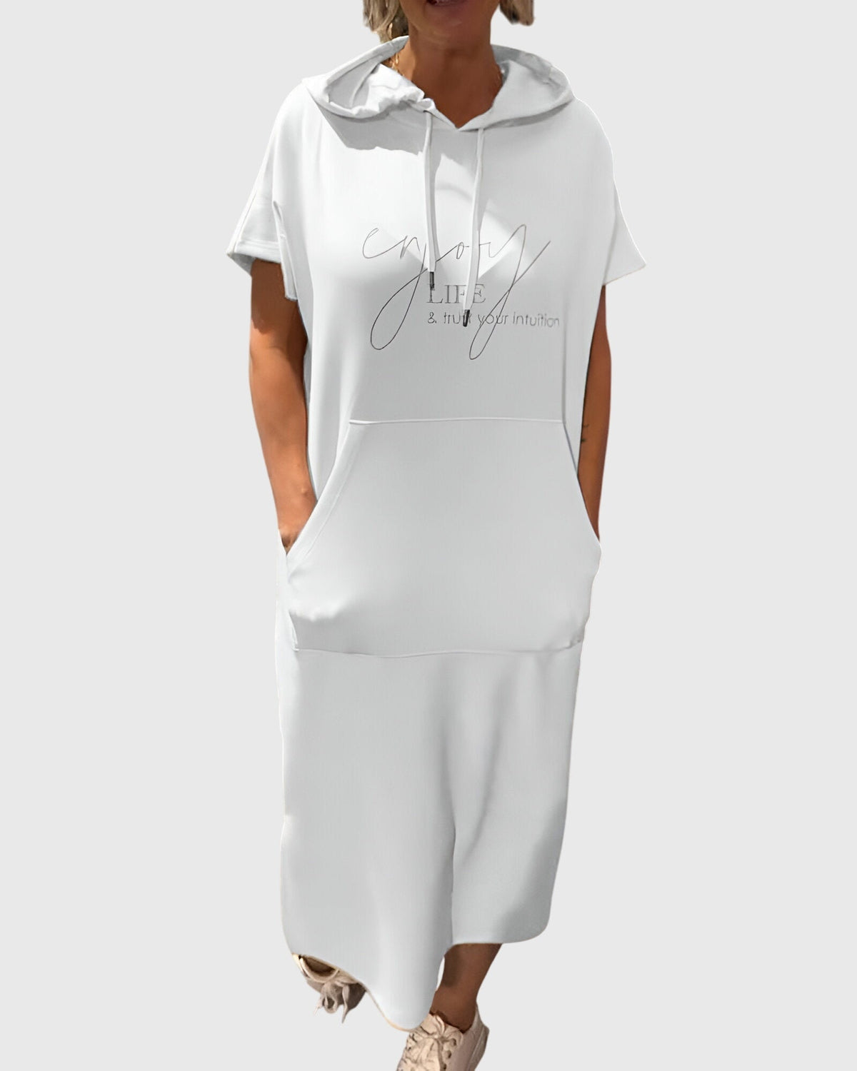 MARLOWE | EFFORTLESS HOODIE DRESS
