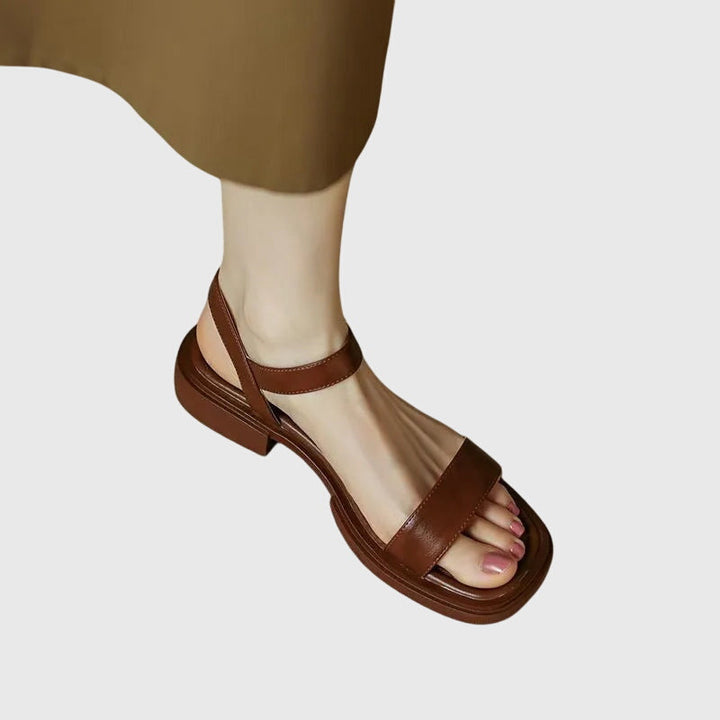 Samantha | Orthopedic Leather Sandals