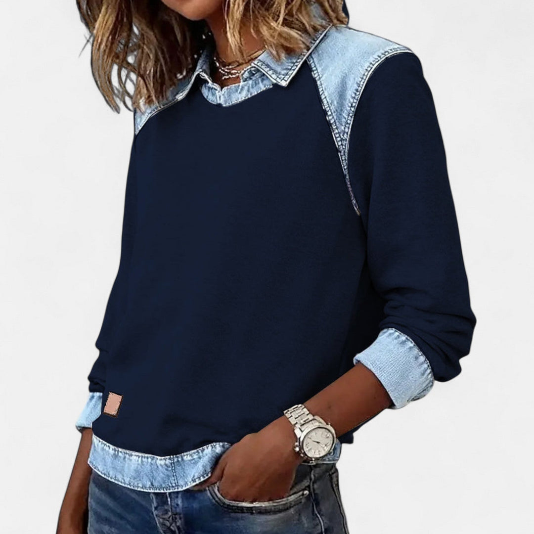LAYLA | REFINED COLLARED SWEATER