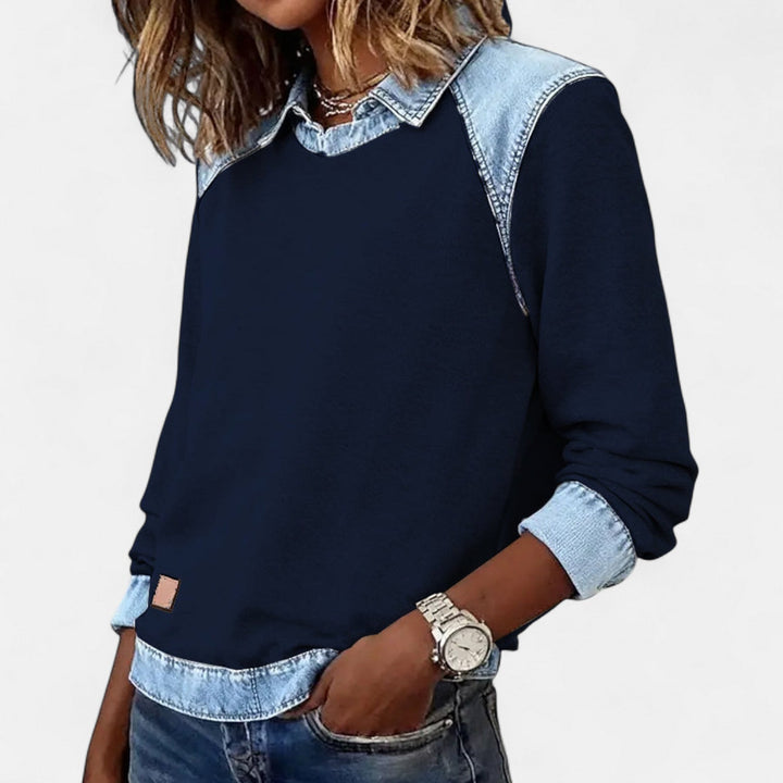 LAYLA | REFINED COLLARED SWEATER